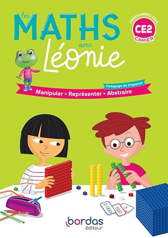 Les Maths avec Léonie CE2: Cahier d'élève, pack en 2 volumes