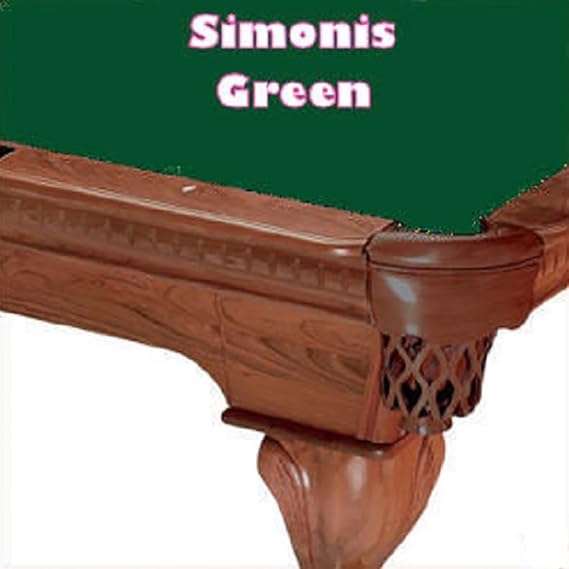 Simonis Cloth 760プールテーブルクロス – 標準グリーン – 9 ft