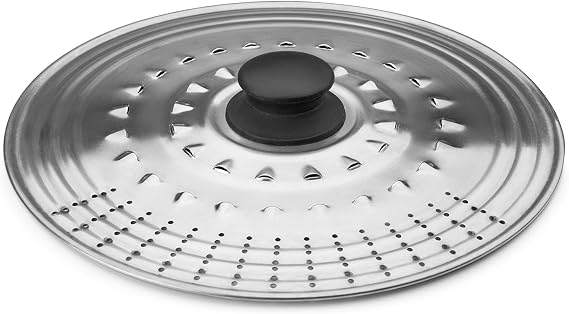 IBILI Prisma – Multi-Purpose Lid, Stainless Steel, 30-32-34-36 cm, Silver