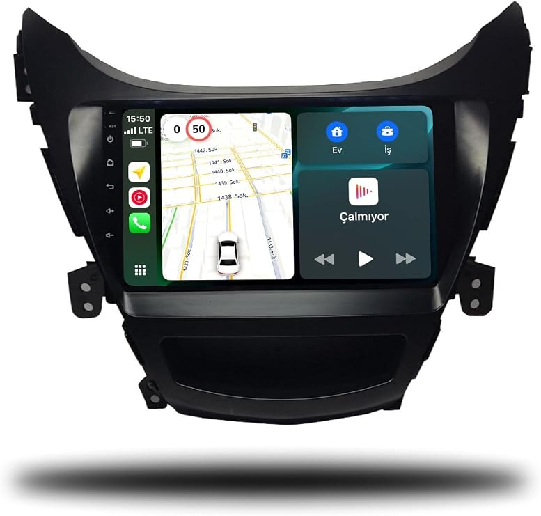 MarTechno Android Multimedya 4GB RAM 32GB Hafıza Hyundai Elantra 2011-2012 ile uyumlu