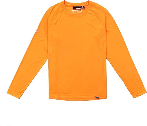 TRUEWERK Men's UPF 50+ Long Sleeve Sun Shirt - B1 Work Tee, Full Arm Protection, Moisture Wicking
