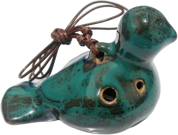 Multitone Ocarina Musical Instrument 6 Holes Ceramic Design Suitable for Music Classes Concerts and Cultural Activity Multitone Ocarina