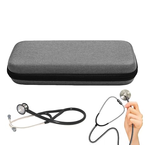 Stethoscope Case for Nurses - Stethoscope Case, Anti-Fall Stethoscope Travel Storage Bag | Multi-functional Eva Shockproof Stethoscope Hard Carrying Case for Nursing Student