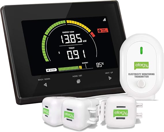 Efergy E-Max Kit (3 CT XL Sensor 19mm)
