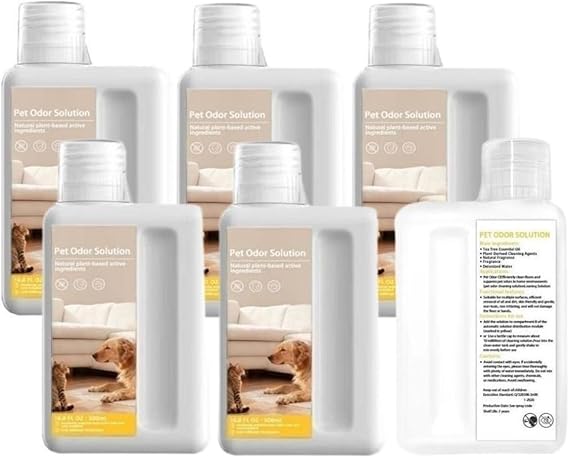 Pet Odor Solution16.9 OZ. Compatible With Eufy X10 Pro Omni, Omni C20, X8 Pro, X9 Pro, X8 Hybrid, L60 Hybrid, L70, 11S MAX(6pcs)