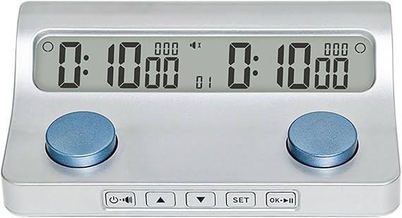 Digital Chess Clock Countdown Function Board Game Timer Professional Chess Timer Board Game Clock Easy Installation