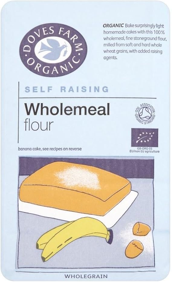Doves Farm Organic Self Raising Wholemeal Flour (1Kg)