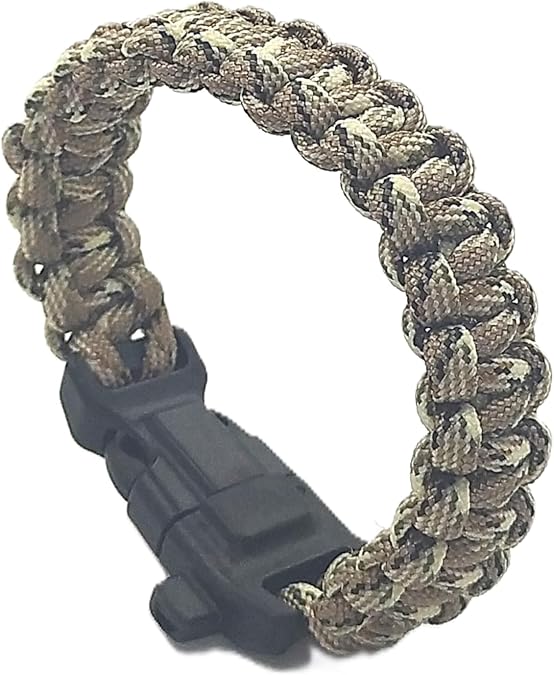 Pusulali DaĞci Desenlİ Paracord Bİleklİk