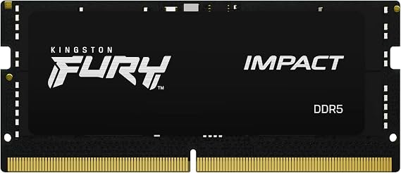 Kingston FURY Impact PnP 32GB 5600MT/s DDR5 CL40 SODIMM Notebook Gaming Memory Single Module - KF556S40IB-32