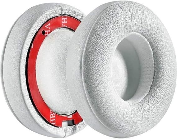 Beats Solo 2 ve 3 Uyumlu Kulaklık Pedi - Yastık Süngeri (Beyaz)