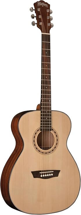 Washburn AF5-A Apprentice Series Folk Mahogany Body Acoustic Guitar