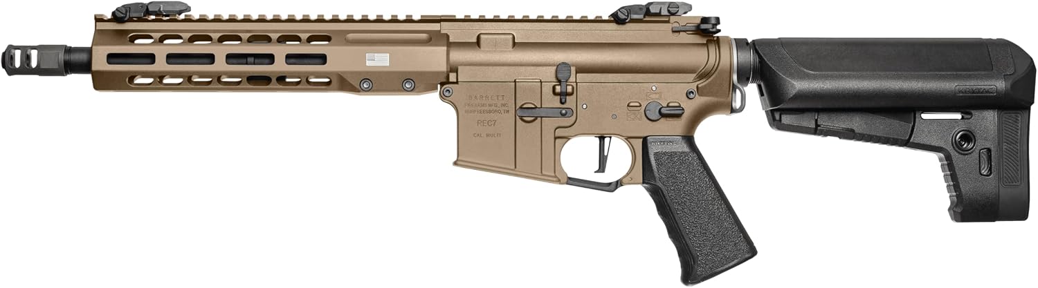 Krytac Emg Barrett Rec7 Mk3 Sbr : Fde