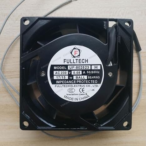 Compatible For FULLTECH UF-802523 H UF-802523H AC230V 0.08A 17-15W 8025 80x80x25mm 2-wire Cooling Fan