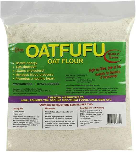 MASLDVINE Oat Fufu 1.5kg-Fd