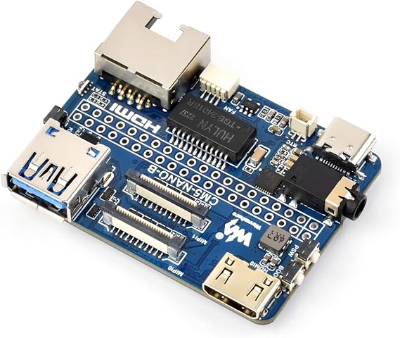 Nano baseboard B, CM5 mini expansion board for Raspberry Pi Compute Module 5 Lite/eMMC, integrates multiple peripheral interfaces