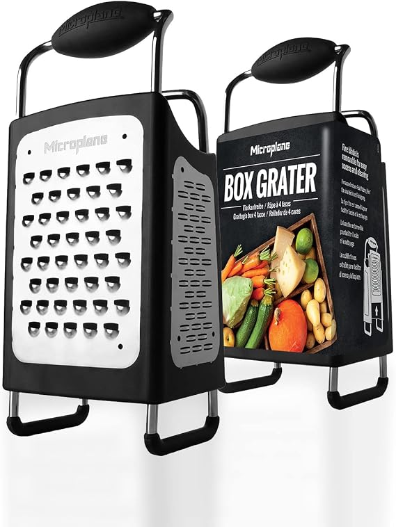 Microplane Grater – Grater 4-Sided Box Grater