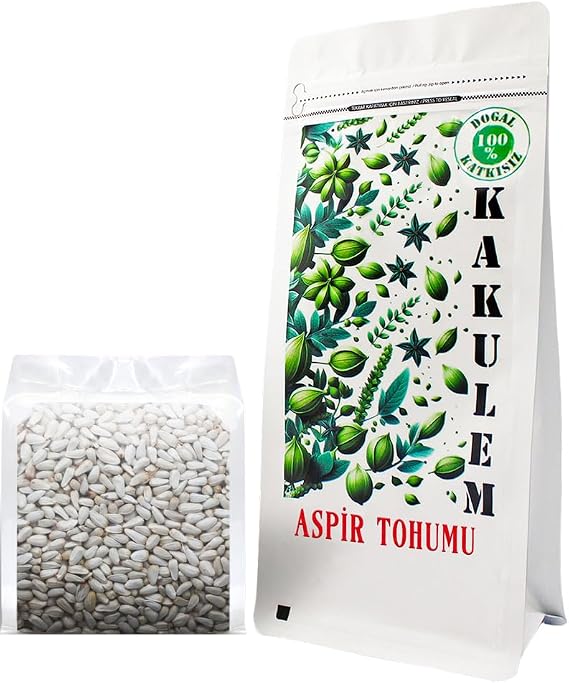 SERTİFİKALI Sultan Papağan Yemi Aspir Çekirdeği Tohumu (1 KG)
