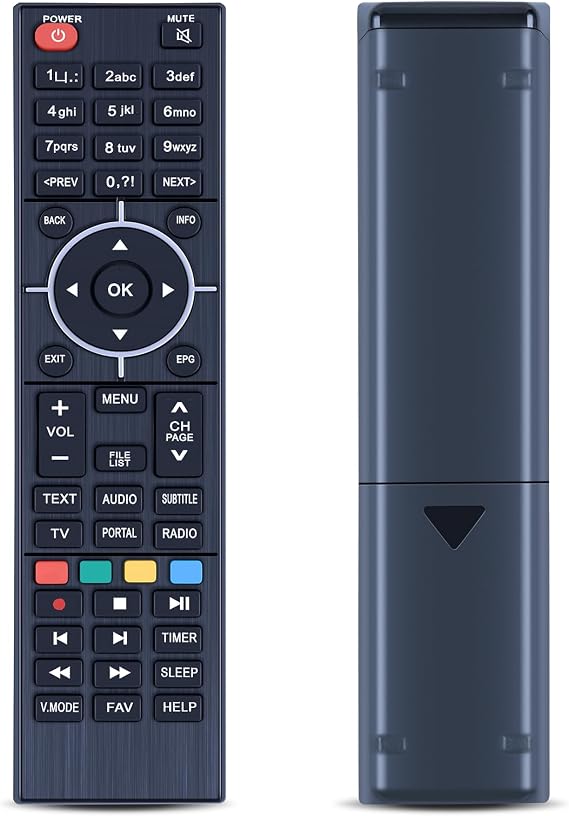 Suitable for Zgemma Star Satellite Receiver Remote Control, Compatible with HS H2H H2S H4 H5 H7 H7C H7S H9S H52S H32TC H52TC