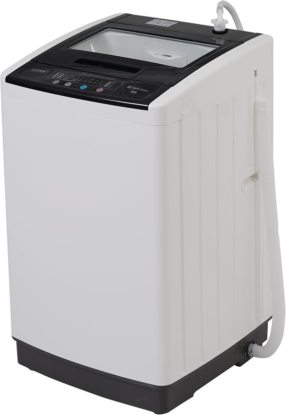 Fully Automatic Washing Machine, 17.6 lbs 8 kg, Large Capacity, Vertical Type, Upward Opening, With Detergent Insert, Timer Function, Water Level Adjustment, Compact, Living Alone, Home Use, Small