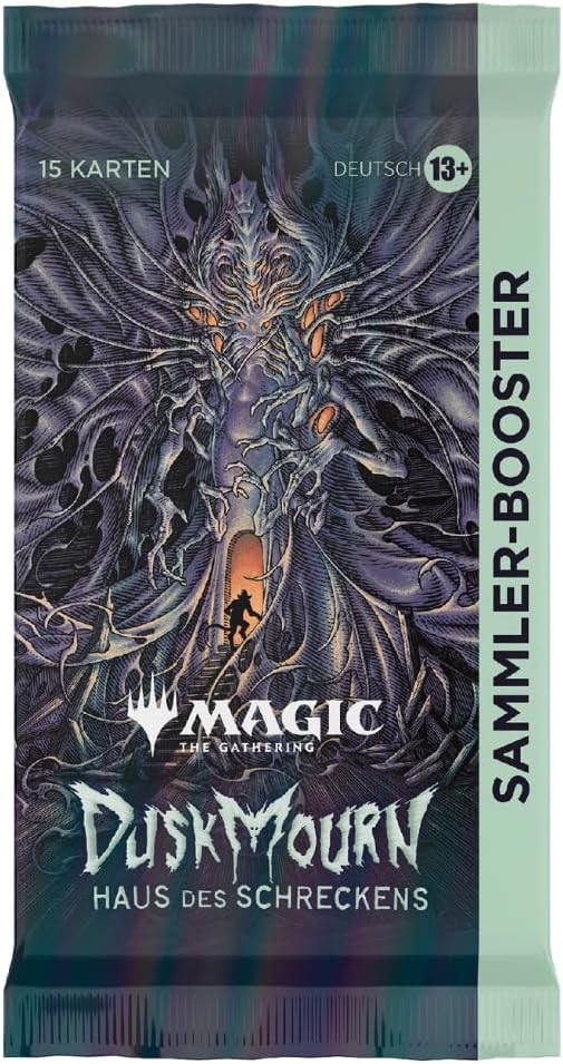 Magic: The Gathering Duskmourn: House of Terror Collector's Booster Display (German Version)