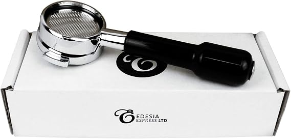 Bottomless Naked Portafilter for ASCASO 58mm Espresso Machines, 21g Basket - by EDESIA ESPRESS