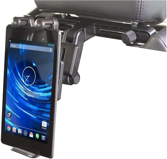 Navitech In Car Back Seat Headrest Mount Compatible With The Polytron T7700
