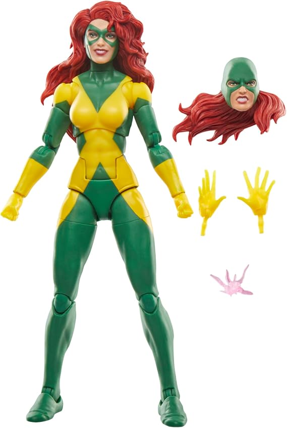 Marvel Legends Series, Jane Grey X Factor, Comic Collectible Figure 6"