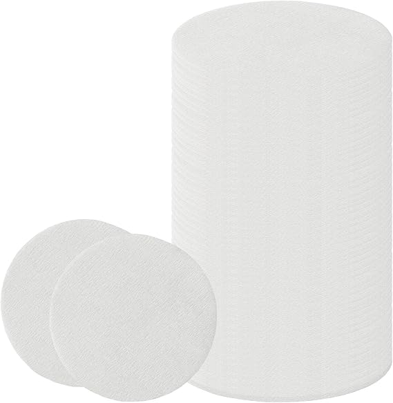 Coffee Paper Filter for Espresso Machine, 100 Pcs Unbleached Espresso Filter Puck Screen Portafilter Paper Compatible with Breville Barista, Mr. Coffee and Other Espresso Coffee Maker (51mm)
