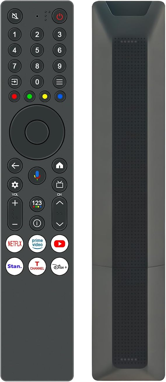 Replacement Voice Remote Control Fit For TCL 75P6K-UK 75" 4K Ultra HD, TV