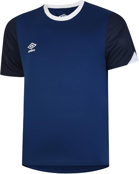 Umbro Mens Total Training Jersey (XXL) (Navy/Dark Navy/White)