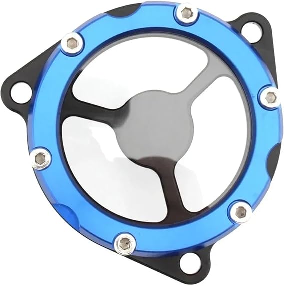 Engine Crankcase Crankcase Cover Fit For Suzuki DR-Z 400/E/S/SM DRZ400SM DRZ400S DRZ LTR 450 Engine Starter Gear Motorcycle Crankcase Cap Accessories(Blue)
