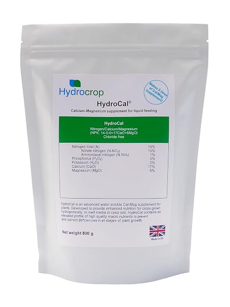 Soluble Dry Powder Hydroponics/Coco Calmag Additive Calcium Magnesium Boost (2.4kg HydroCal)