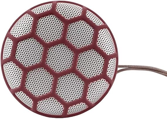 FTRONGRT Bluetooth Audio Case Compatible with B&O Beosound A1 2nd Gen, Soft, Shockproof Silicone Bluetooth Speaker Protective Case Compatible with B&O Beosound A1 2nd Gen.Red