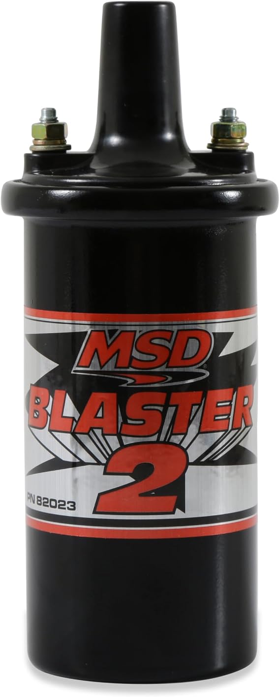MSD 82023 Ignition Coil (Blaster 2 Black, Hi-Performance)