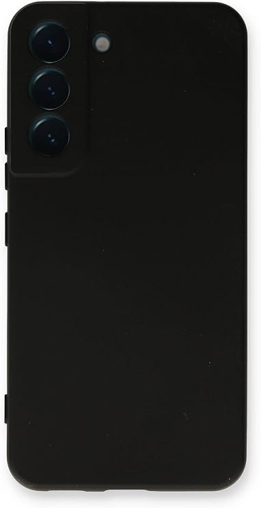 KZY İletişim Samsung Galaxy S23 ile Uyumlu Kapak İçi Kadife Kamera Korumalı Lansman Silikon Kılıf - Siyah