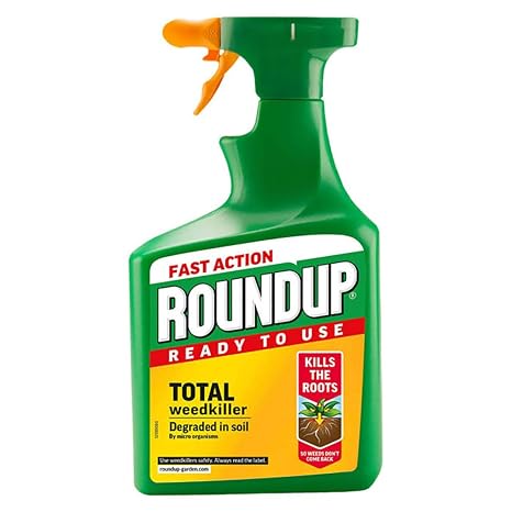Roundup Fast Action Weedkiller Ready to Use Spray with 20% Extra Free 1.2L Total