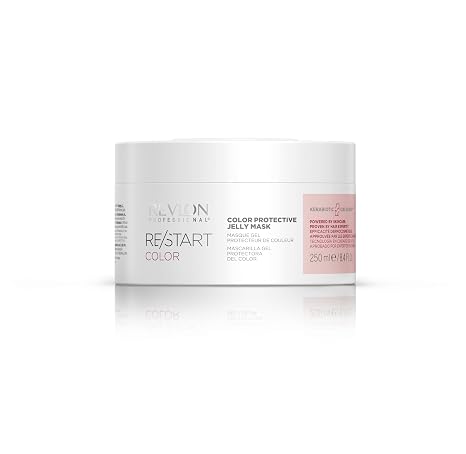 Revlon Professional RE/START Color Protective Jelly Mask, Deep Conditioning Mask for Dyed Hair, Enhances Color, Softness and Shine, 250ml