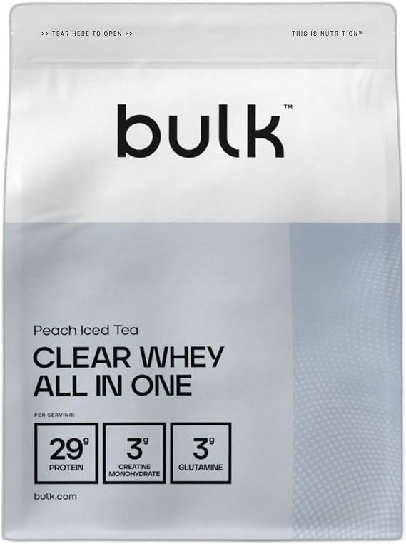 Bulk Clear Whey All in One, Peach Iced Tea, 500 g