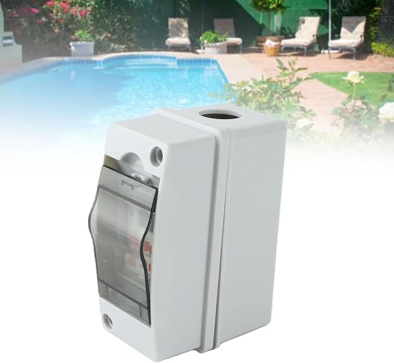 Pool Pump Timer 7 Days 28 ON/OFF Programmable Timer Switch with LCD Display Waterproof Pool Controller Light Timer Box AC85-265V