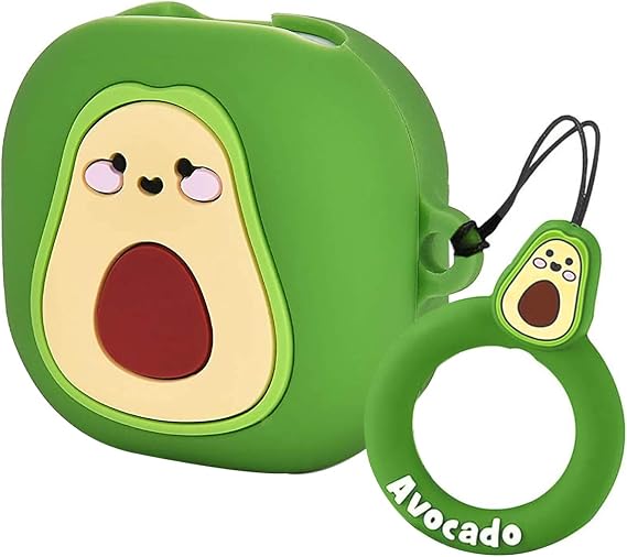 Microsonic Samsung Galaxy Buds 2 için Kılıf Avakado [Buds 2 ile Uyumlu Kılıf - Yeşil]