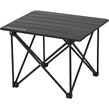 ROCK CLOUD Portable Camping Table Ultralight Aluminum Folding Beach Table Camp for Camping Hiking Backpacking Outdoor Picnic