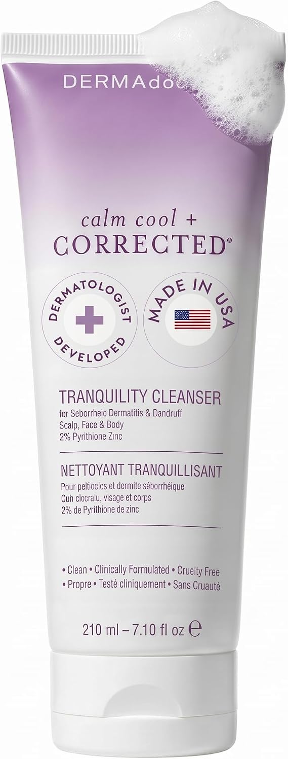 DERMAdoctor Tranquility Cleanser with 2% Pyrithione Zinc, 210 ml