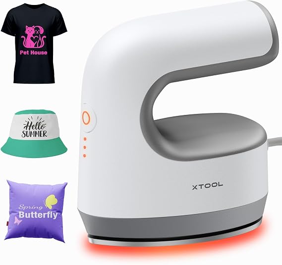 xTool Mini Heat Press, 200K NTC Control and 4-Layer Protection