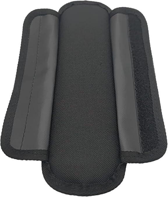 Black Universal Shoulder Strap Pads Replacement Air Cushion Shoulder Relief