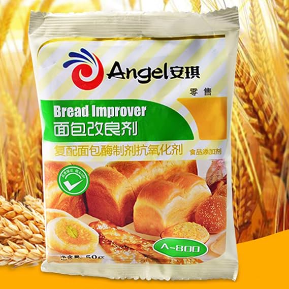 Kitchen Baking Supplies Bread Improver 50g Dry Yeast Companion for Soft and Elastic Breads (As Shown)