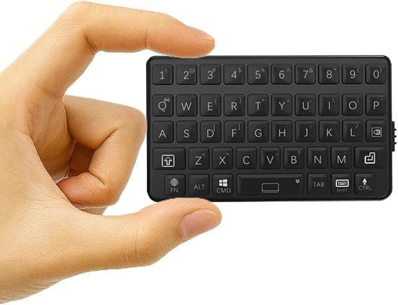 DarkWalker Wireless Bluetooth Keyboard, Portable Mini Keyboard