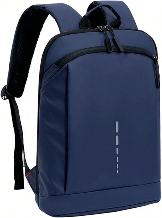 School backpack Waterproof Lightweight Back Bag For Men Notebook Backpack-blue