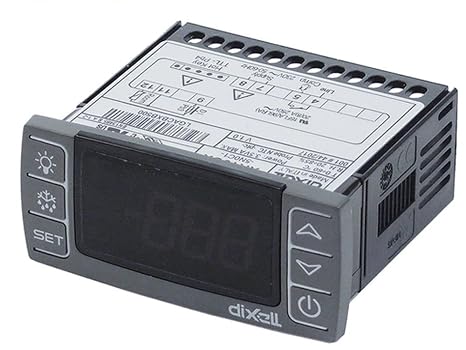 Electronic Controller XR10CX DIXELL 71 x 29 mm 230 V Relay: NO-20A (8) Sensor: NTC/PTC AC