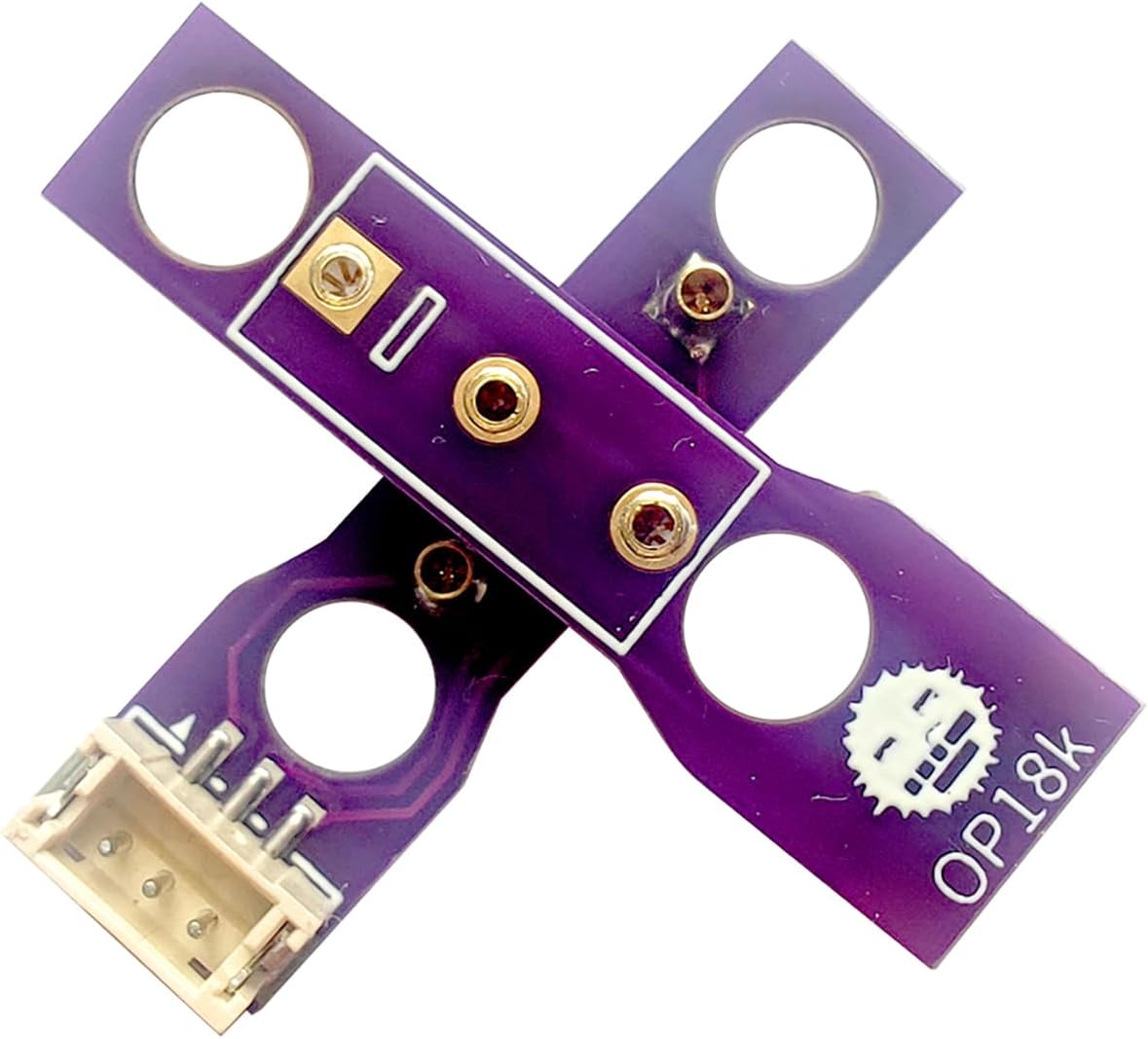 Hot-Swap Micro Switch PCB Kit for OP18K/OP1w4K Mice – Plug & Play, ENIG Gold Pads, 6-Claw Clamps | Fix Double-Click & Customize Clicks (Compatible with Omron/Huano/Kailh/TTC)