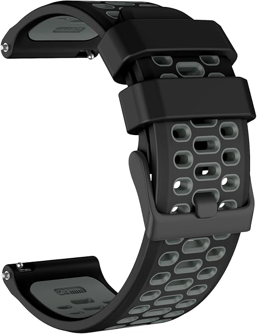 24mm Watch Strap for Suunto 9/9 Baro/D5/D7/Wrist HR/Traverse 24mm